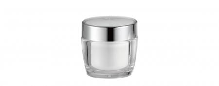 Acrylic Round Cream Jar 50ml - HD-50 Metal Planet